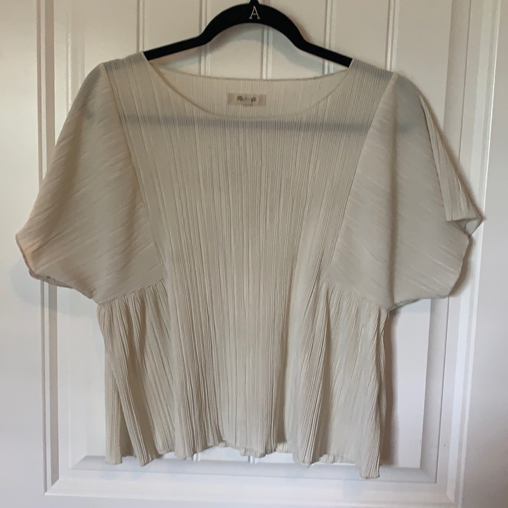 Madewell Pleated Top